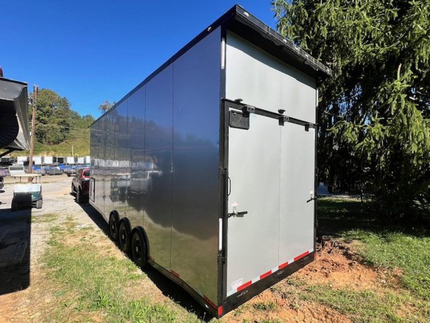 New 2025 Outlaw Trailers 8.5x30 18k Car / Racing Trailer
