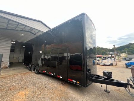 New 2025 Outlaw Trailers 8.5x32 Stacker Race Trailer Car / Racing Trailer