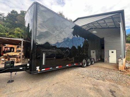 New 2025 Outlaw Trailers 8.5x32 Stacker Race Trailer Car / Racing Trailer
