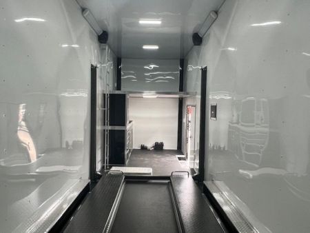 New 2025 Outlaw Trailers 8.5x32 Stacker Race Trailer Car / Racing Trailer