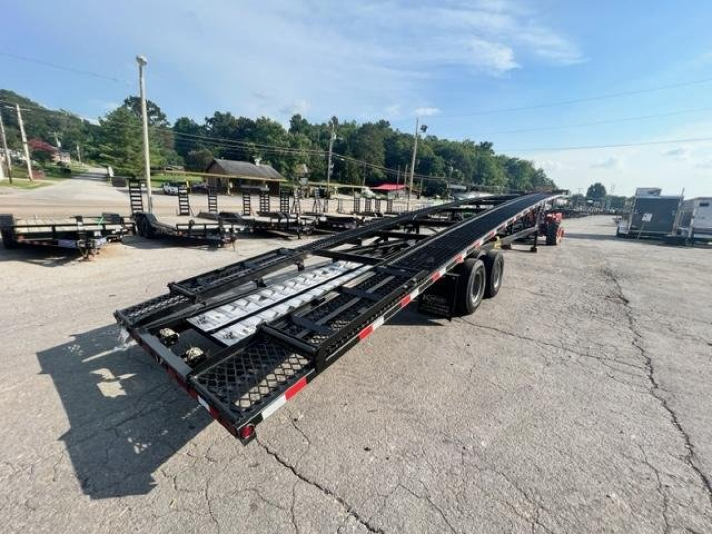 Used 2022 Outlaw Trailers Wedge Trailer  Equipment Trailer