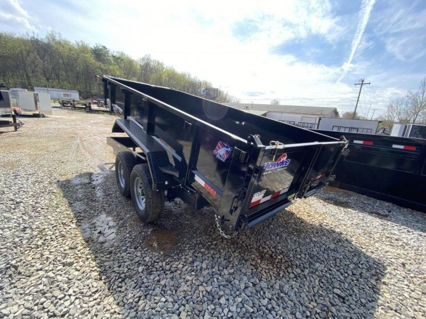 New NEW Hawke Dump 7x16 14k 2' BP