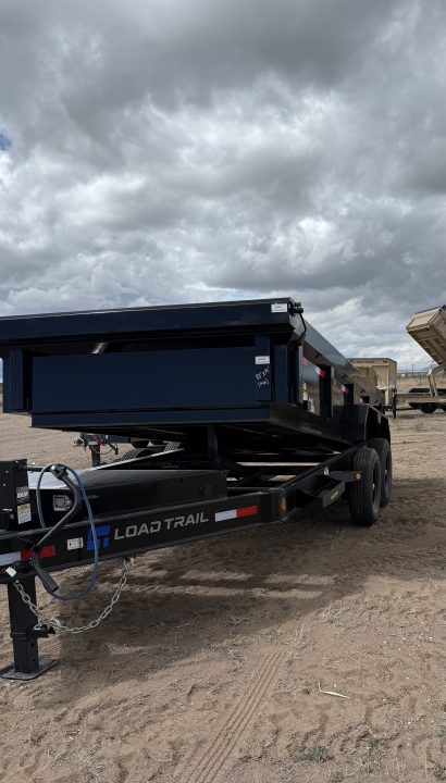 New 2025 Load Trail DT142 83" x 14' Low Pro Dump Trailer