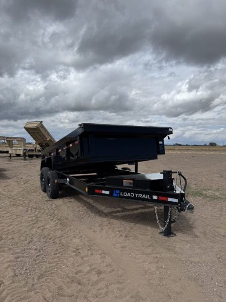 New 2025 Load Trail DT142 83" x 14' Low Pro Dump Trailer