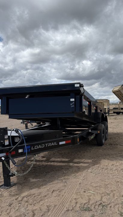 New 2025 Load Trail DT142 83" x 14' Low Pro Dump Trailer