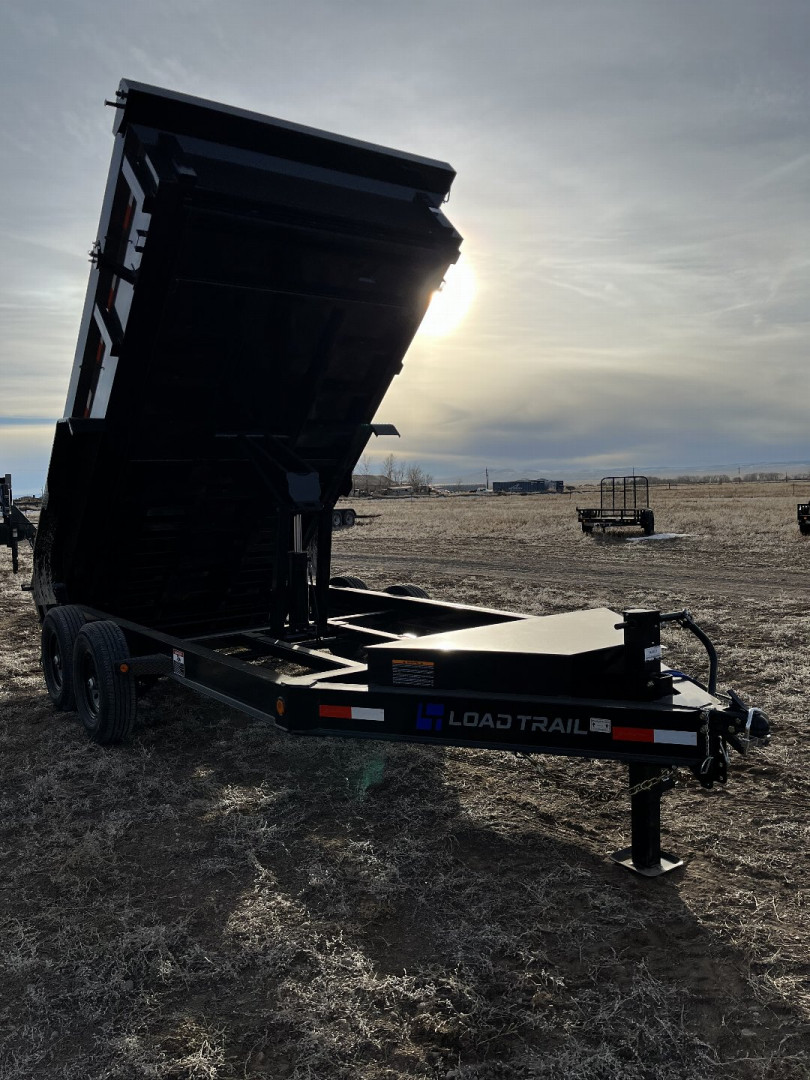 New 2026 Load Trail DL14 83" x 14' 14K Low Pro Dump Trailer