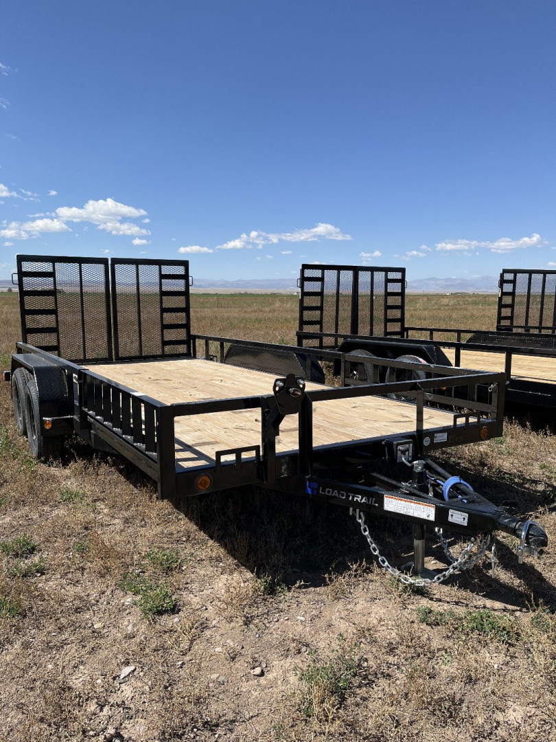 New 2025 Load Trail 83" x 16' Tandem Axle Utility (4" Channel Frame)