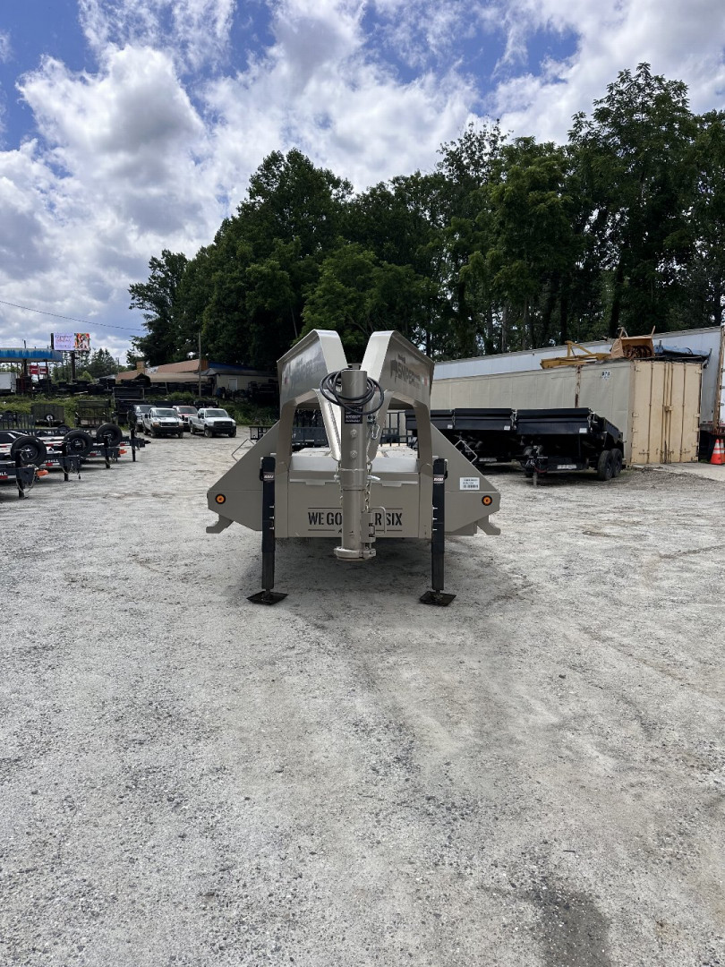 New 2025 Iron Bull FLG0232102 SNIPER SERIES Flatbed Trailer / 102" WIDE X 32' LONG / RAMPAGE RAMPS / 2-10,000# ELECTRIC BRAKE AXLES / HYDRAULIC JACKS / ENGINEERED I-BEAM FRAME / 2- SIDE MOUNT TOOLBOXES / WINCH PLATE