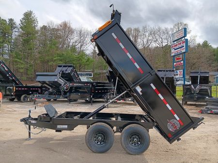 New 2024 HOMESTEADER 610MB SERIES/ 6X10 DUMP TRAILER / 5200# Electric Brake Axles / Barn Door Rear Gates / Tarp