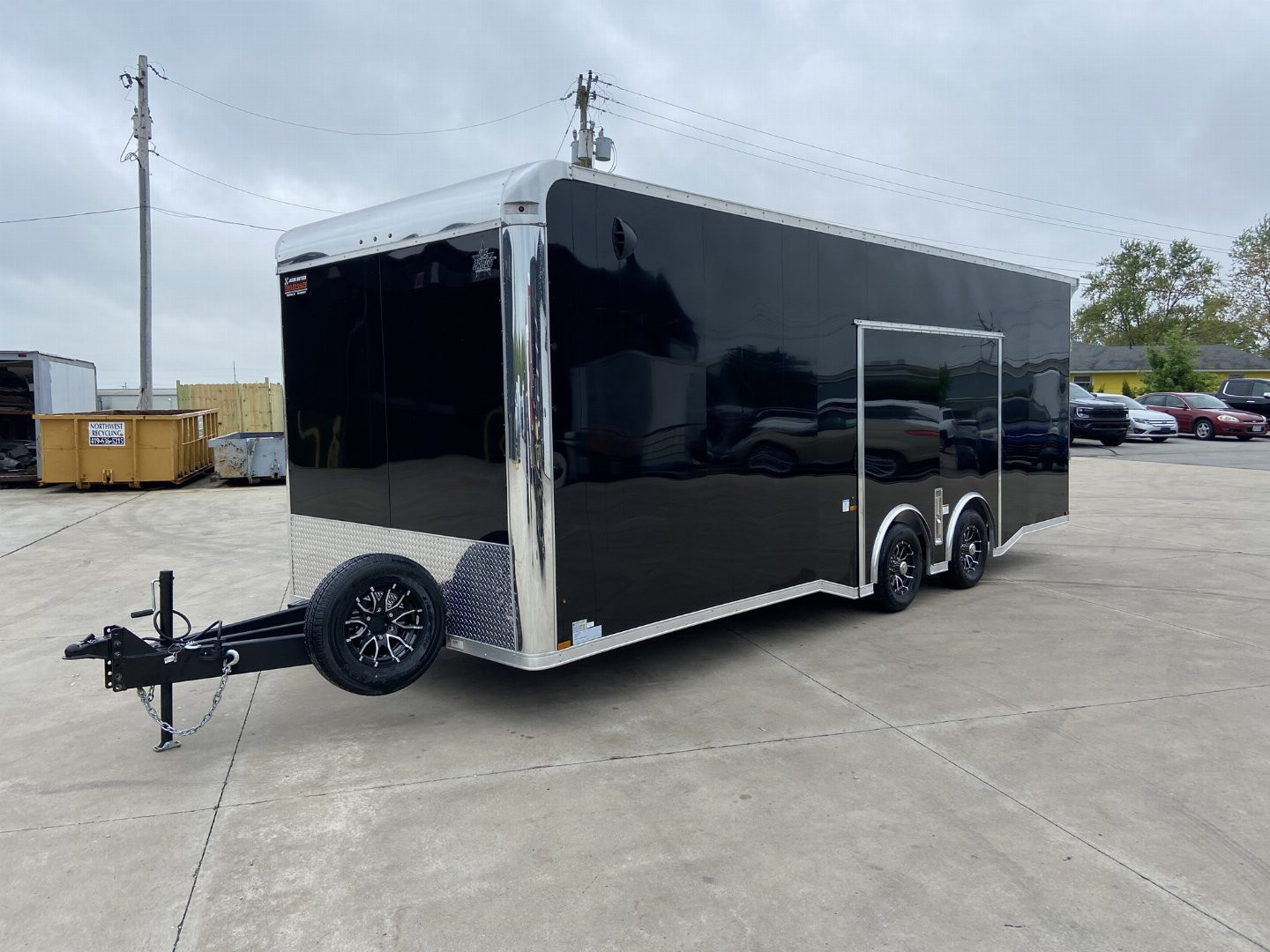 9×24 Enclosed Cargo Trailer photo 2