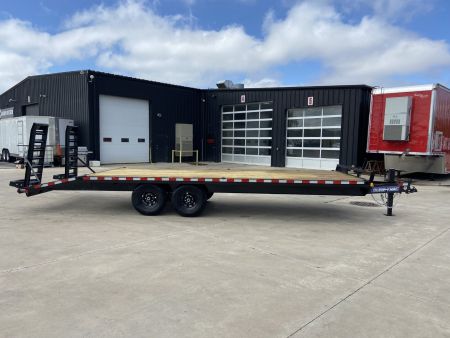 New Sure-Trac 20' (+4) Beavertail Deckover Trailer