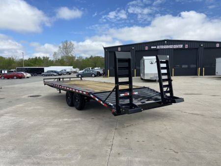 New Sure-Trac 20' (+4) Beavertail Deckover Trailer