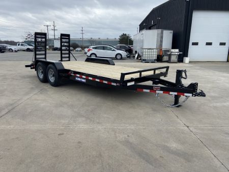 New Sure-Trac 7x18 (16+2) Equipment Trailer
