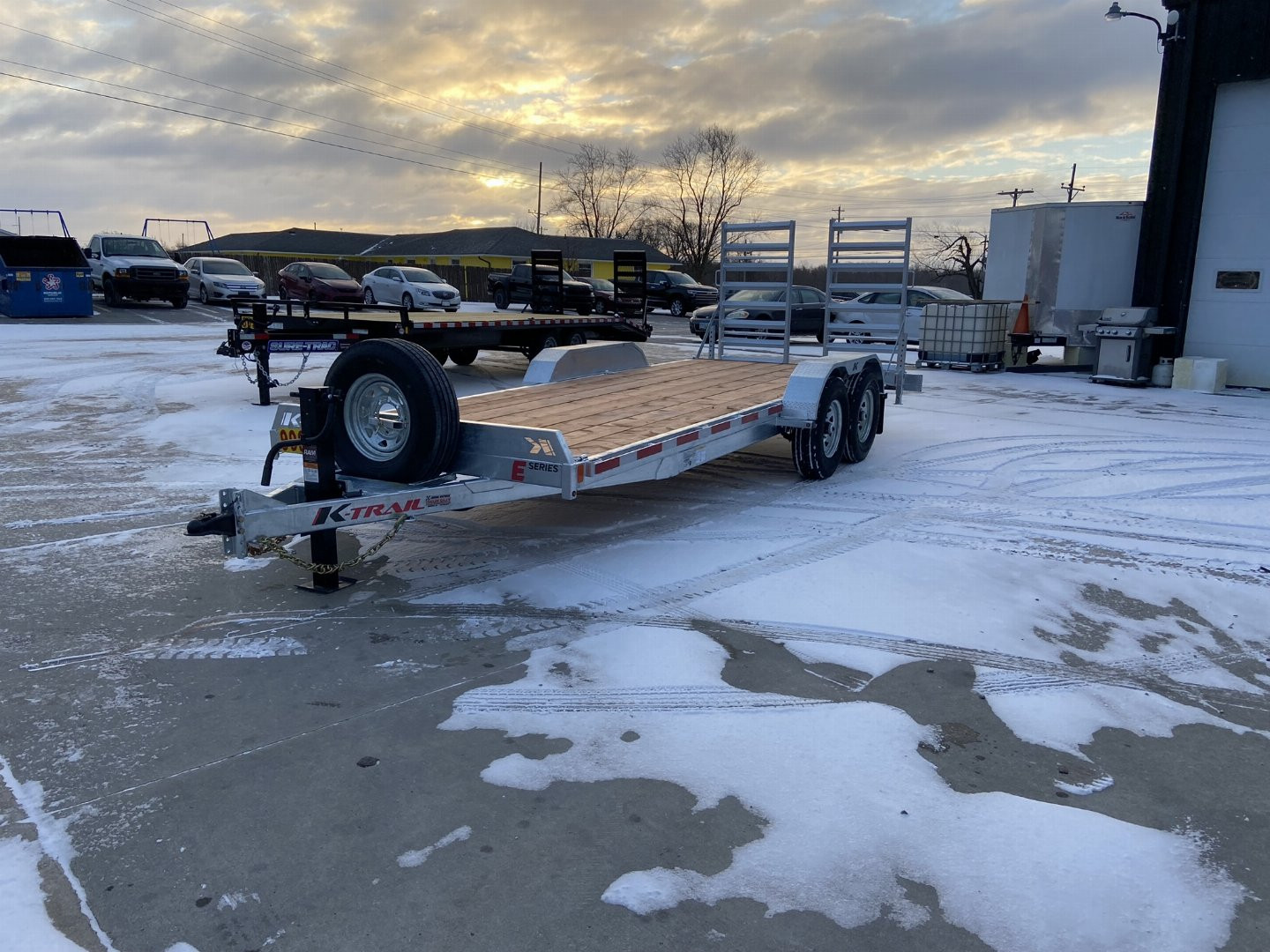 New 2025 K-Trail CH20-14K Equipment Trailer 18+2