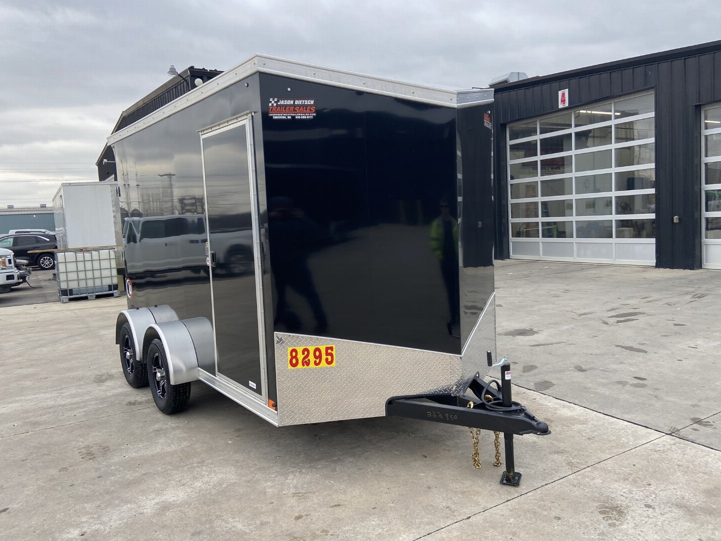 7×12 Enclosed Cargo Trailer