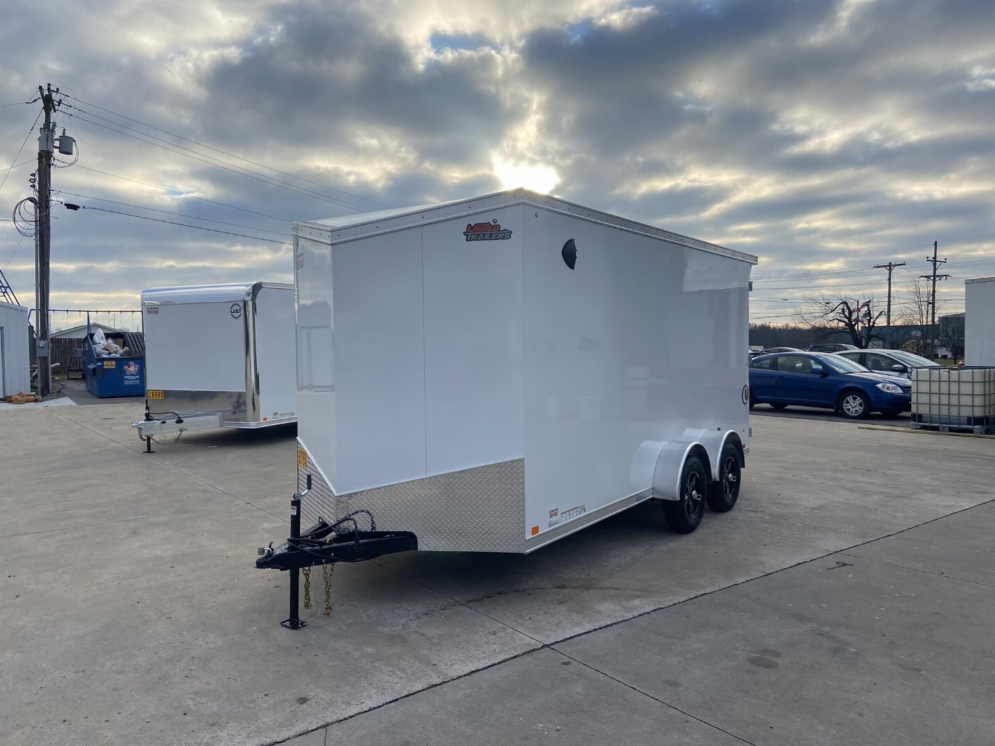 7×16 Enclosed Cargo Trailer
