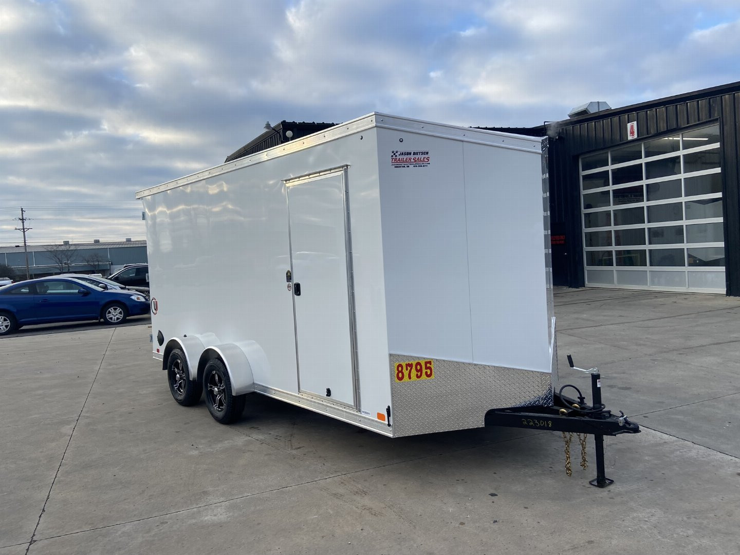 7×16 Enclosed Cargo Trailer photo 2