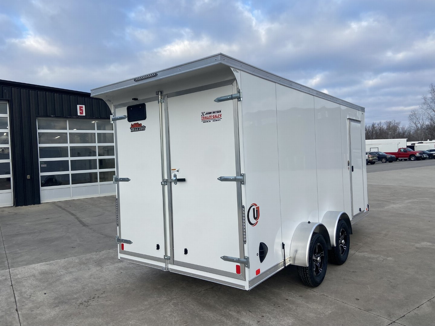 7×16 Enclosed Cargo Trailer photo 4