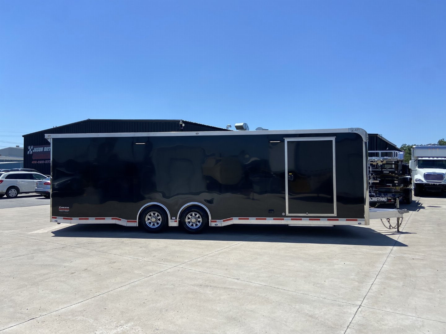 Used 28' Aluminum Racing Trailer - ATC