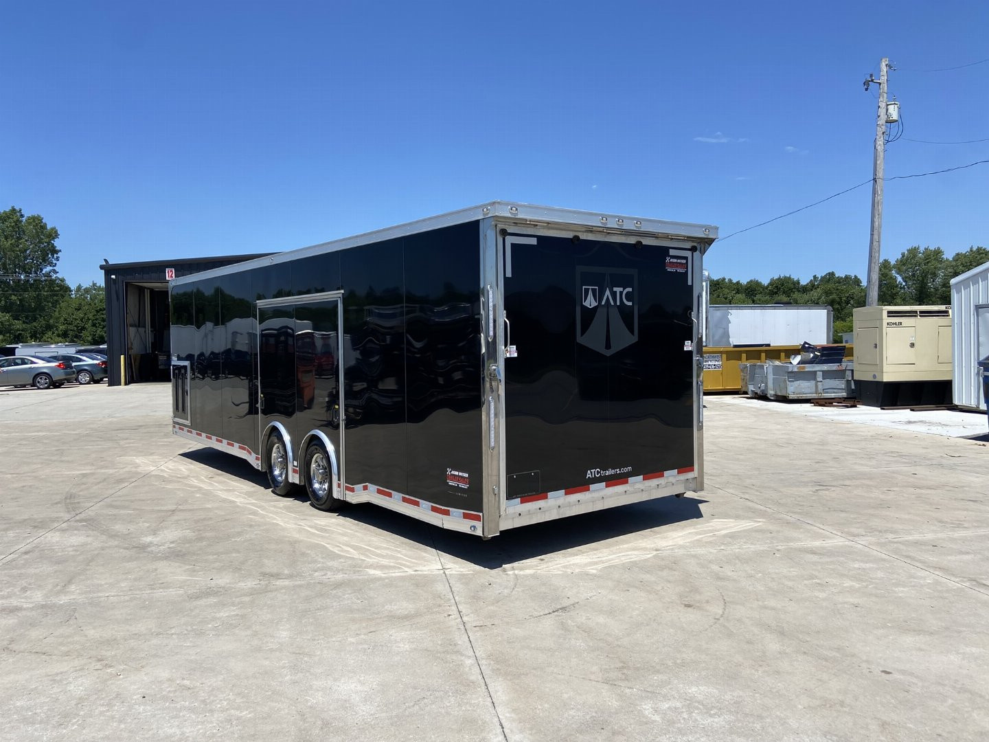 Used 28' Aluminum Racing Trailer - ATC