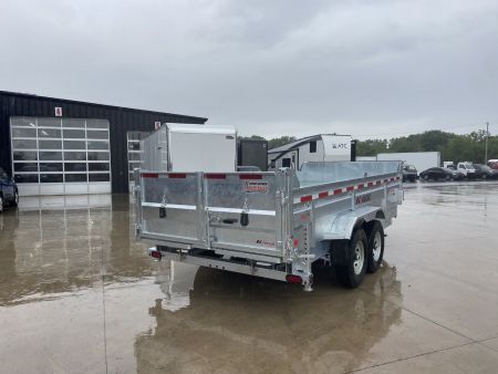 New K-Trail 82"x16' Galvanized Dump Trailer