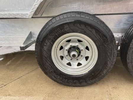 New K-Trail 82"x16' Galvanized Dump Trailer