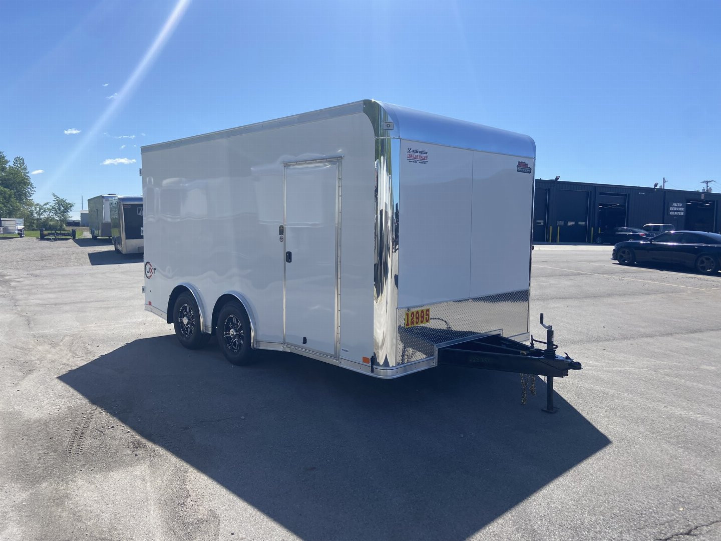 New United 8.5x16 UXT Enclosed Cargo/Construction Trailer