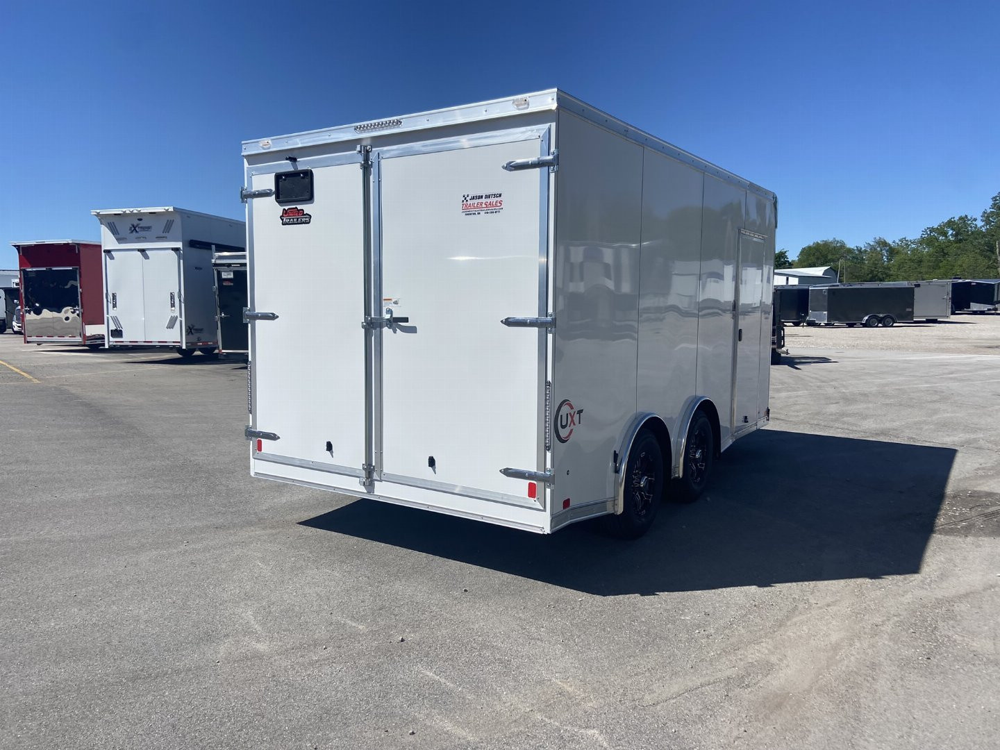 New United 8.5x16 UXT Enclosed Cargo/Construction Trailer