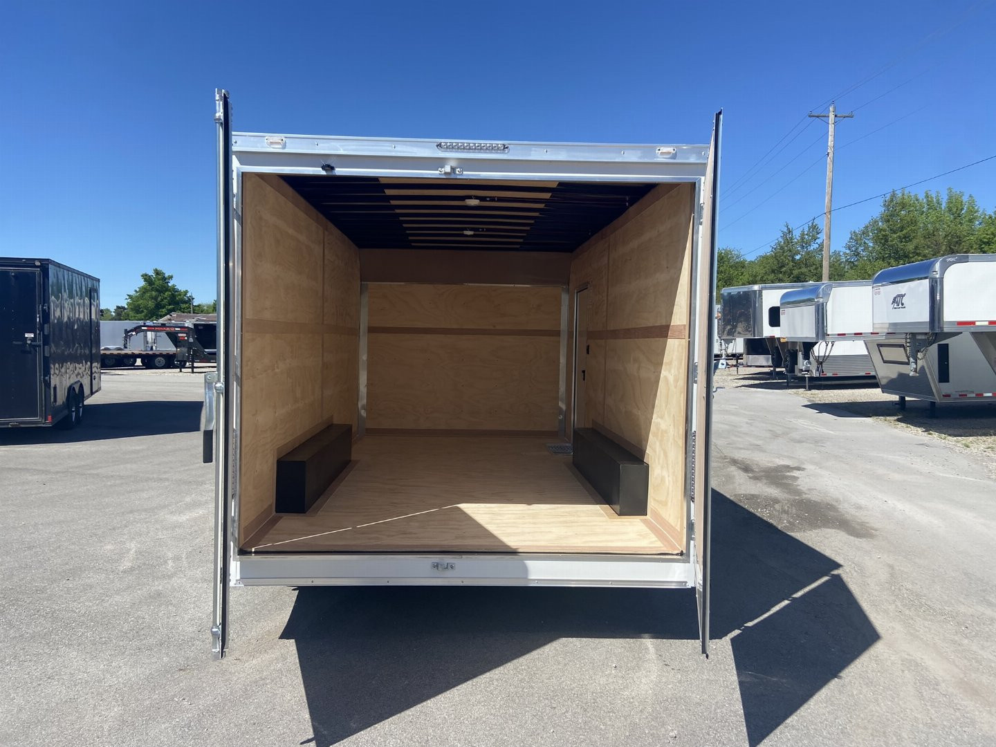 New United 8.5x16 UXT Enclosed Cargo/Construction Trailer