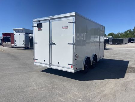 New United 8.5x16 UXT Enclosed Cargo/Construction Trailer