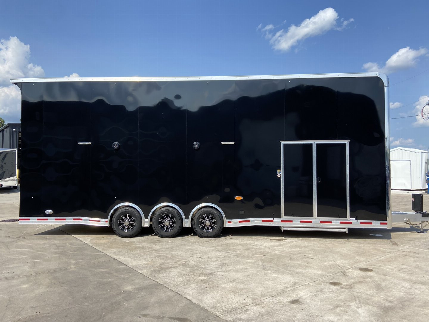 New 30' Aluminum Stacker Racing Trailer - United