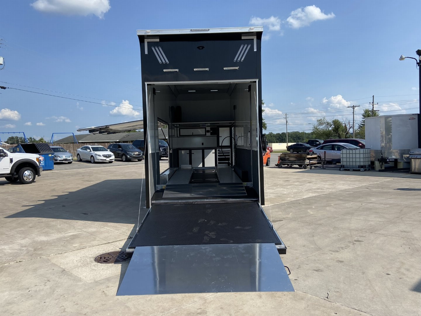New 30' Aluminum Stacker Racing Trailer - United