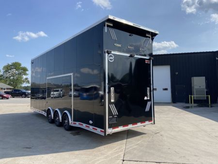 New 30' Aluminum Stacker Racing Trailer - United