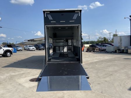 New 30' Aluminum Stacker Racing Trailer - United