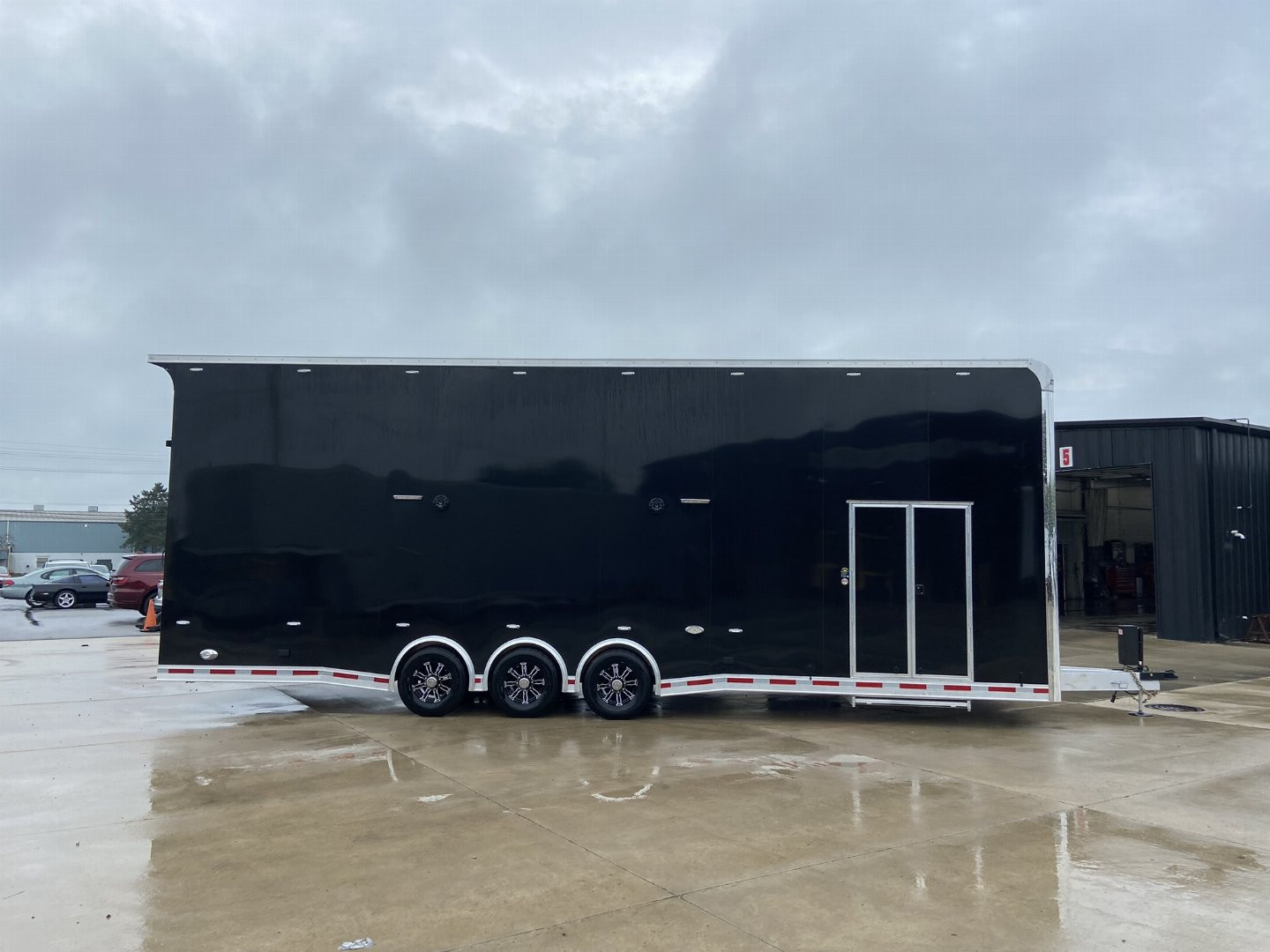 New 32' Aluminum Stacker Racing Trailer - United
