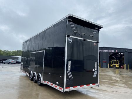 New 32' Aluminum Stacker Racing Trailer - United
