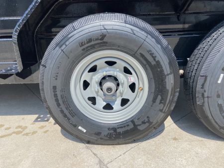 New Sure-Trac 82x16 Dump Trailer with 4' sides and tire upgrade