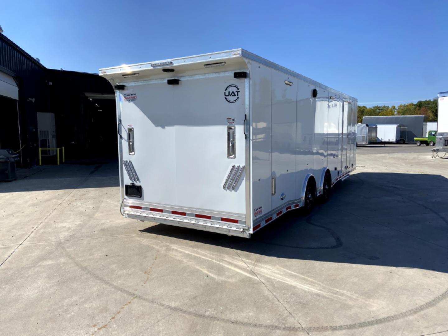New 36' Aluminum Gooseneck Racing Trailer - United