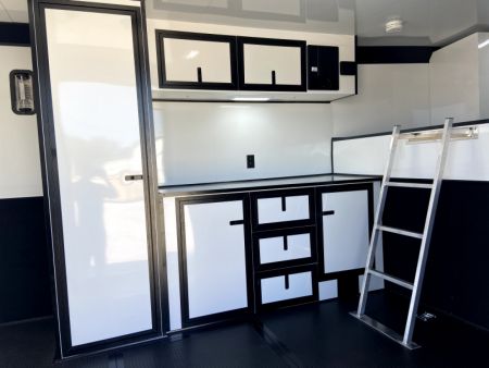 New 36' Aluminum Gooseneck Racing Trailer - United
