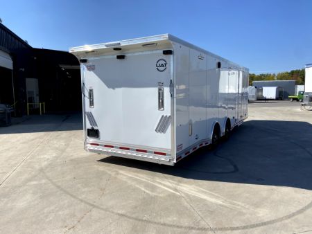 New 36' Aluminum Gooseneck Racing Trailer - United
