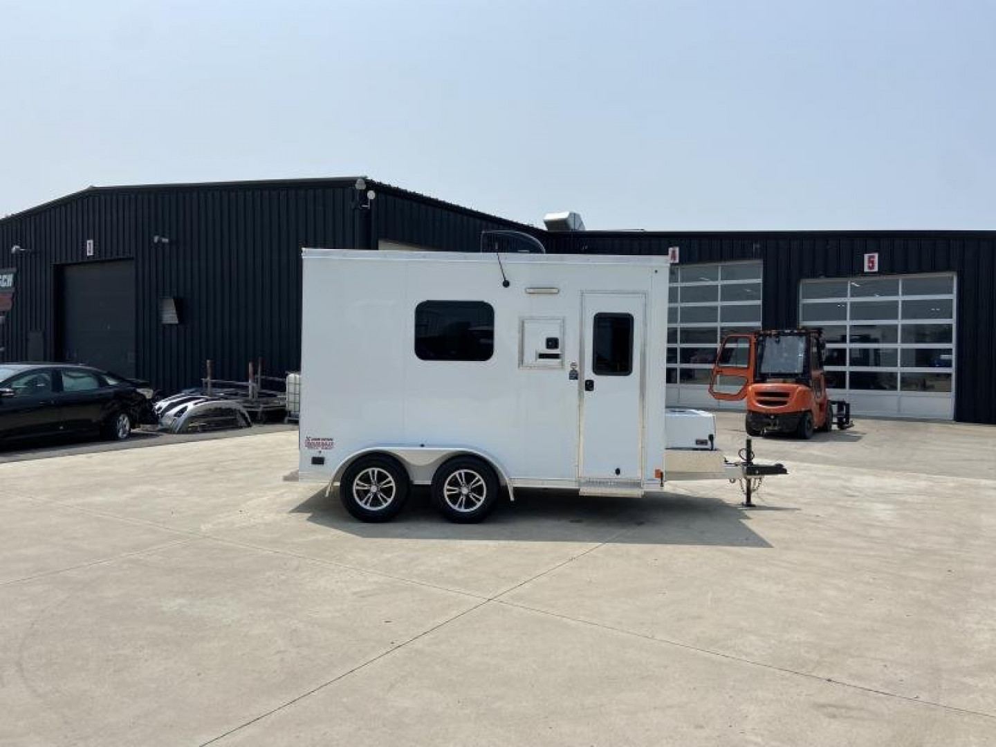 New United Aluminum 7x12 Fiber Splicer Trailer