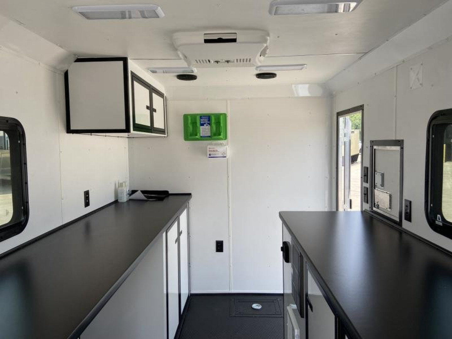New United Aluminum 7x12 Fiber Splicer Trailer