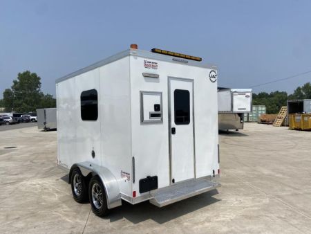 New United Aluminum 7x12 Fiber Splicer Trailer