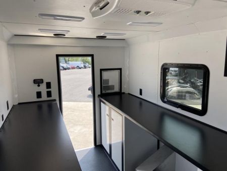 New United Aluminum 7x12 Fiber Splicer Trailer