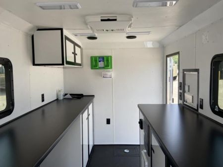 New United Aluminum 7x12 Fiber Splicer Trailer