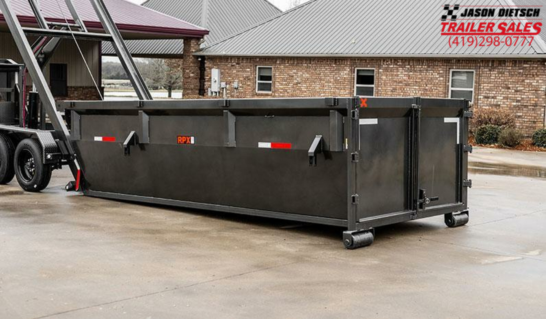New 2023 Maxx-D RPX 16' Roll Off Bin 4' Sides (Bin Only)