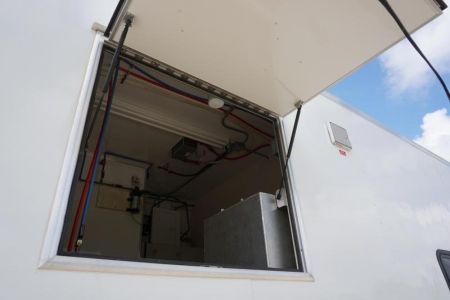 Used 50' Aluminum Jobsite or Bunkhouse Trailer - ATC