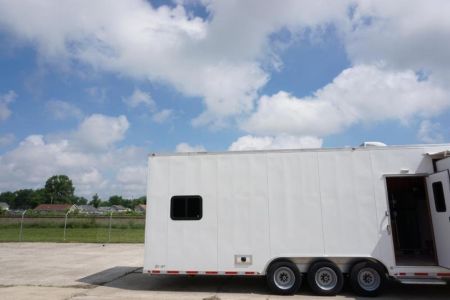 Used 50' Aluminum Jobsite or Bunkhouse Trailer - ATC