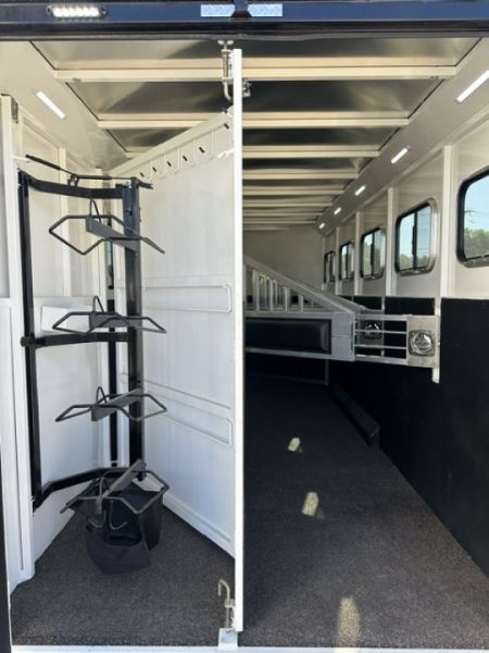 New 2024 Trails West 36' Classic 5 Horse 12x12 LQ w/ Slide Out
