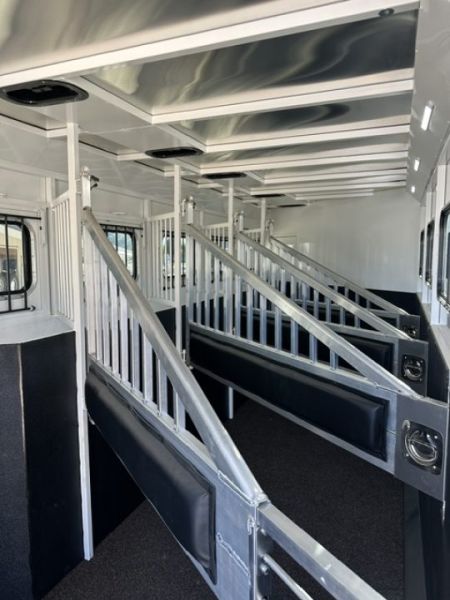 New 2024 Trails West 36' Classic 5 Horse 12x12 LQ w/ Slide Out